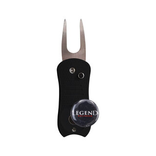 Legend Legend Stiletto Pitchfork Met Golfbal Marker - Zwart