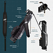 Sunday Golf Sunday Golf Loma Standbag 2024 - Zwart