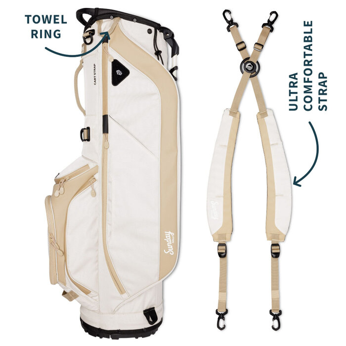 Sunday Golf Sunday Golf Ryder Standbag - Beige