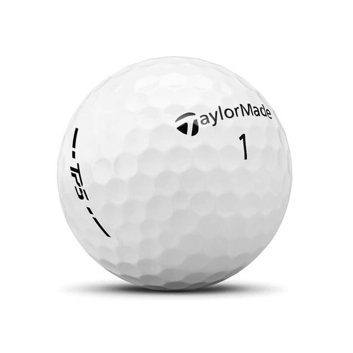TaylorMade TaylorMade TP5 Golf Balls 2024 - White | Printed