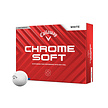Callaway Callaway Chrome Soft Golfballen 2024 - Wit | Bedrukt
