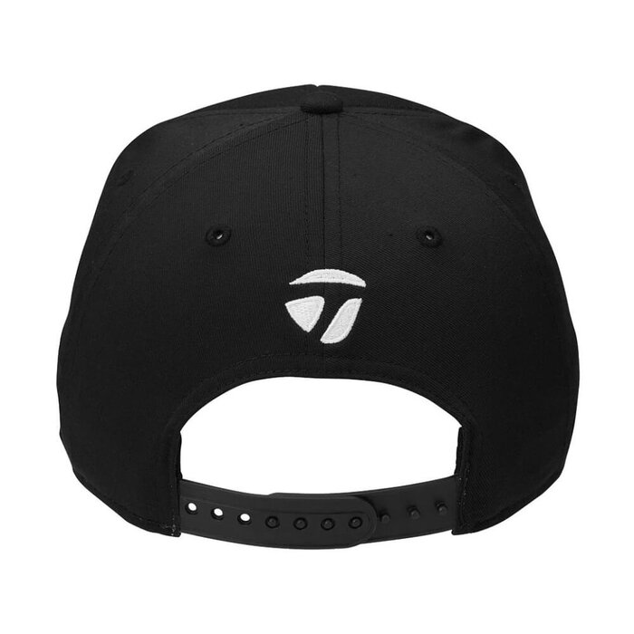 TaylorMade TaylorMade Flatbill Snapback Golf Cap 2024 - Black