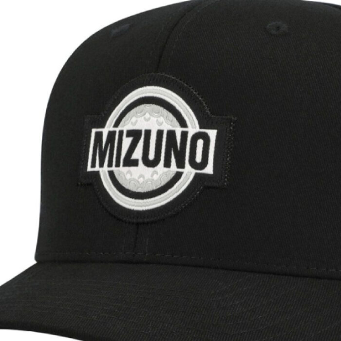 Mizuno Mizuno Patch Snapback Golfcap - Zwart