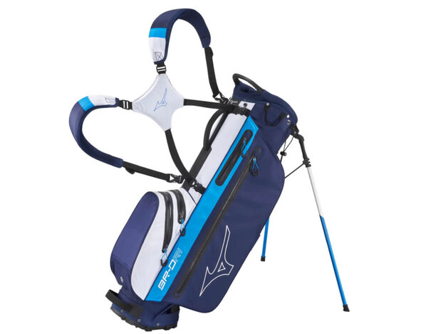 Mizuno Mizuno BR-DRI Waterproof Stand Bag - Navy Blue