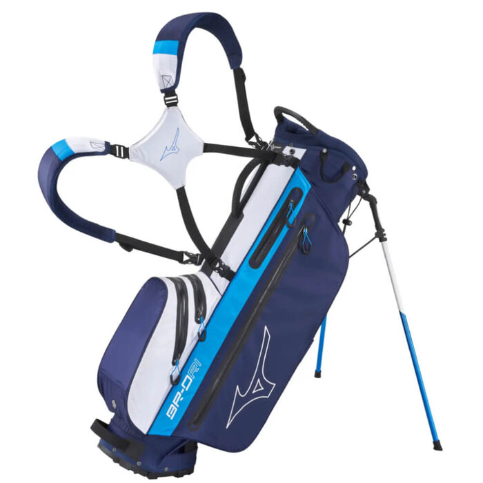 Mizuno Mizuno BR-DRI Waterproof Stand Bag - Navy Blue