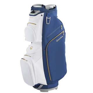 TaylorMade TaylorMade Kalea Gold Ladies Cartbag - Blauw Wit