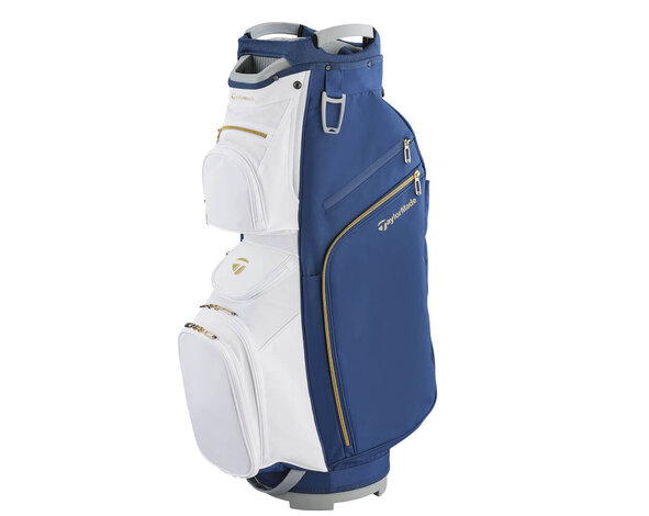 TaylorMade TaylorMade Kalea Gold Ladies Cartbag - Blauw Wit