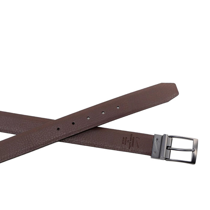 Nike Golf Nike Golf Reversible Leather Belt Broekriem - Zwart Bruin