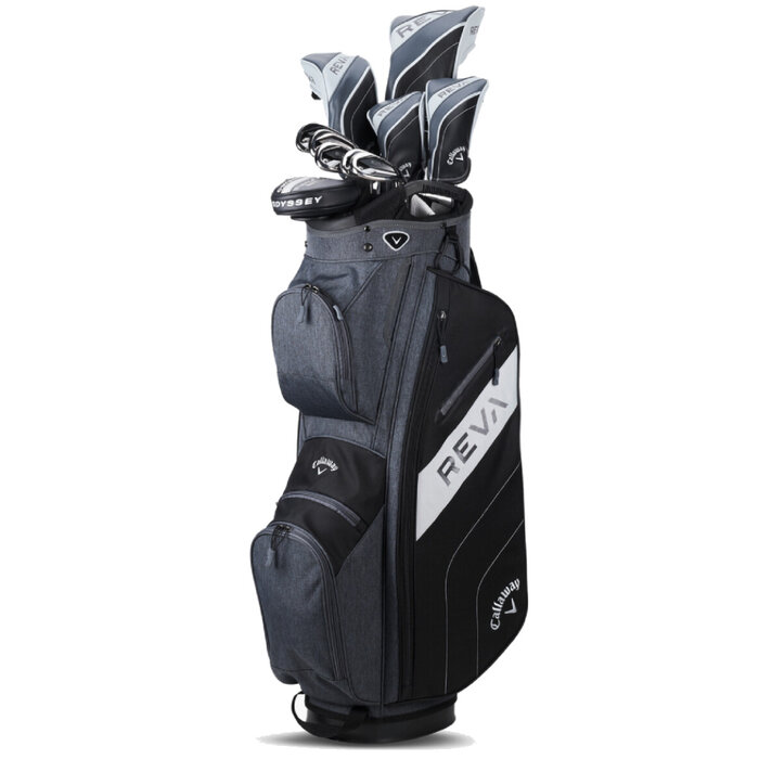 Callaway Callaway Reva Black 16-Piece Ladies Golf Set | Cart Bag (graphite shaft)