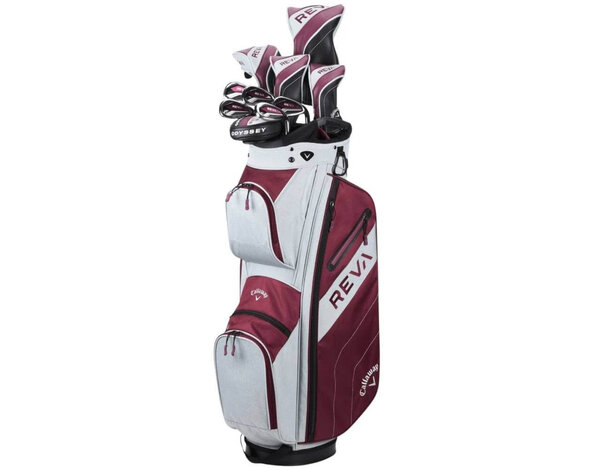 Callaway Callaway Reva Eggplant 16-Delige Dames Golfset 2024 | Cartbag (graphite shaft)