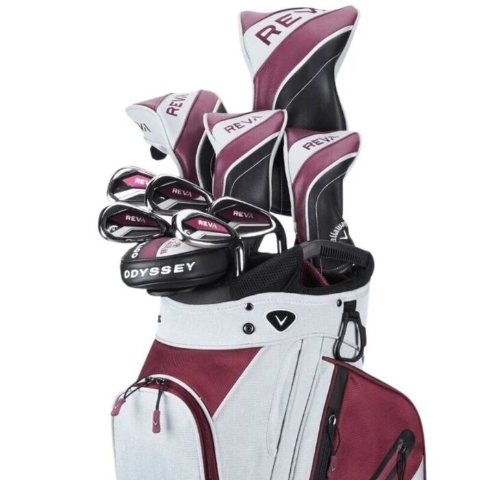 Callaway Callaway Reva Eggplant 16-Piece Ladies Golf Set | Cart Bag (graphite shaft)