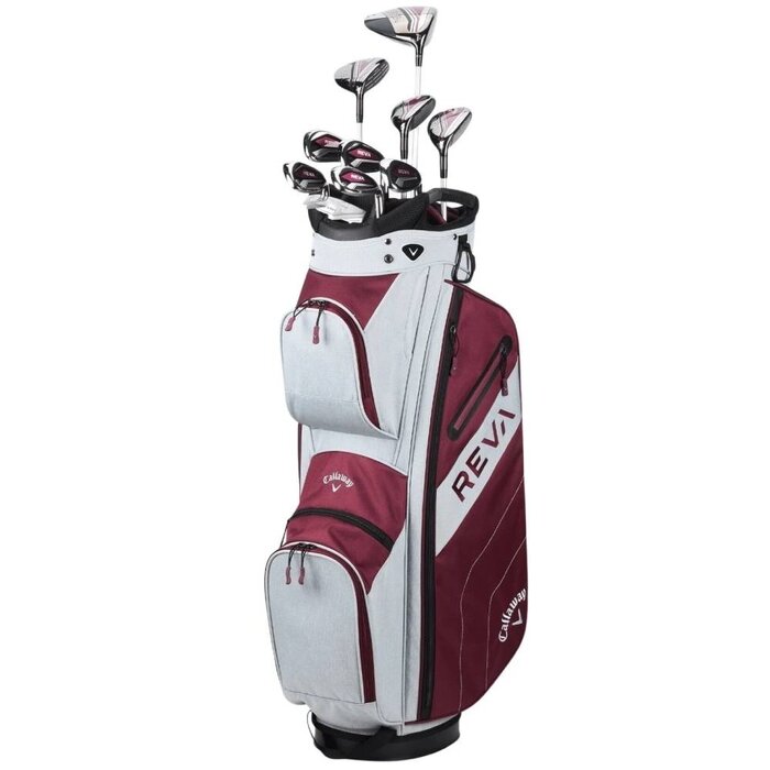 Callaway Callaway Reva Eggplant 16-Piece Ladies Golf Set | Cart Bag (graphite shaft)