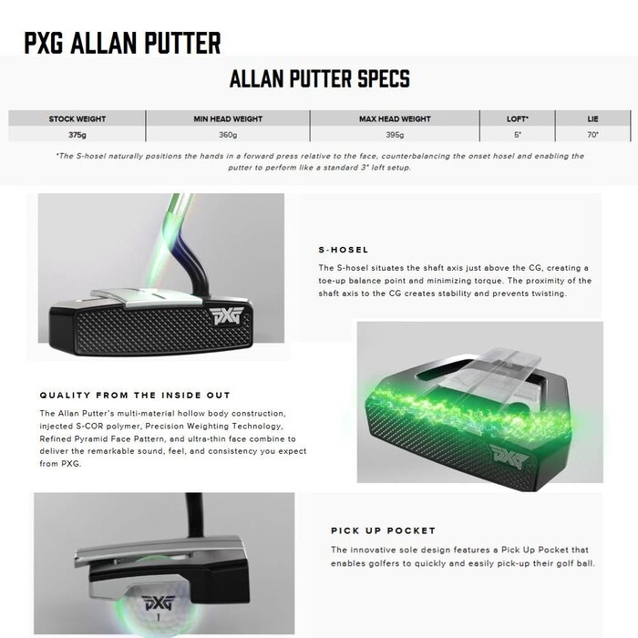 PXG PXG Allan Putter 2024