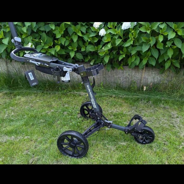 Sun Mountain Sun Mountain Ridgeline 3 Chariot de golf - Noir