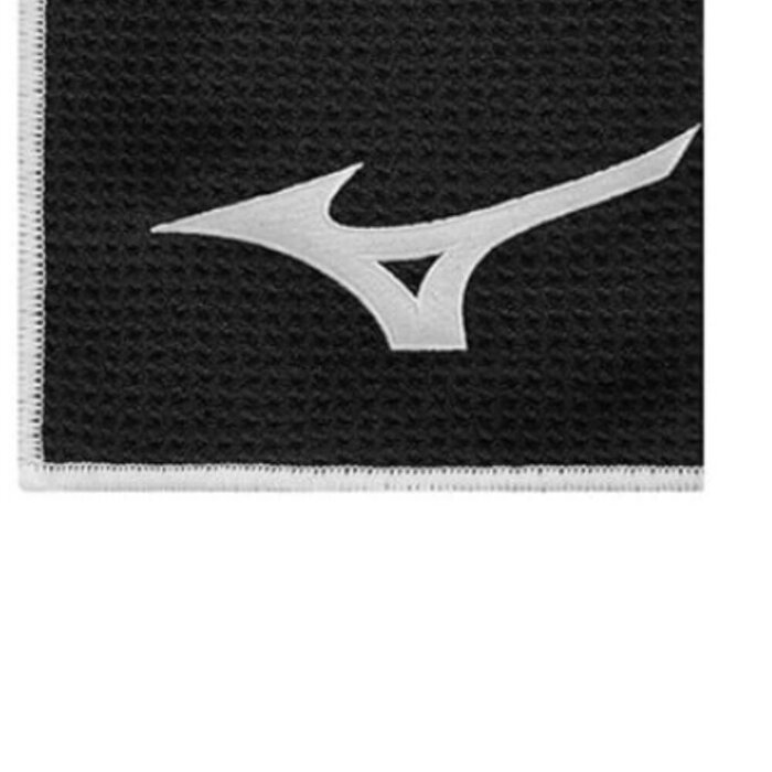 Mizuno Mizuno Cart Golf Handdoek 60x40 cm - Zwart