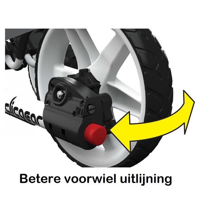 Clicgear Clicgear 4.0 Golftrolley  - Zwart