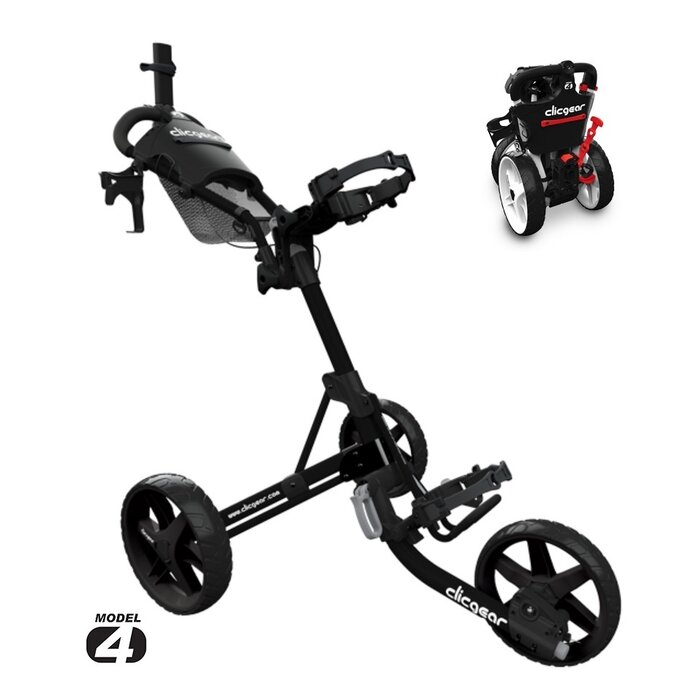 Clicgear Clicgear 4.0 Golf Trolley - Black