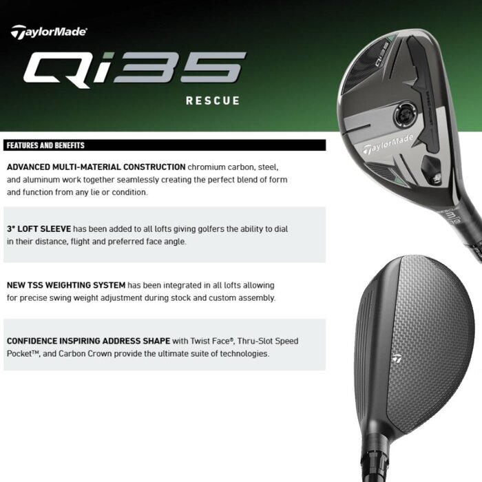 TaylorMade TaylorMade Qi35 Hybrid 2025