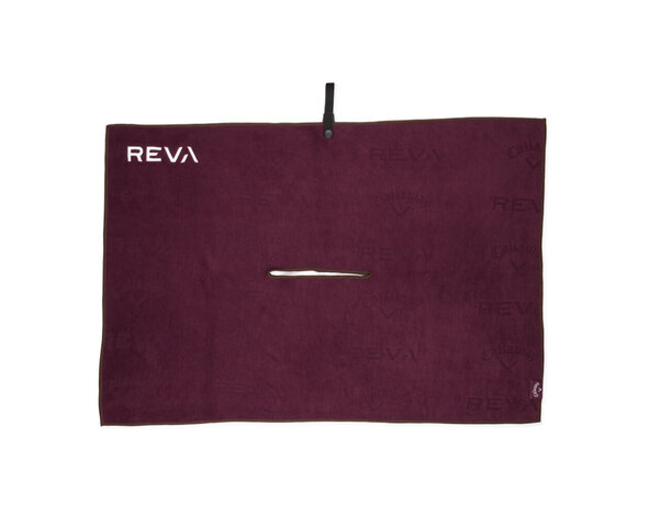 Callaway Callaway Microfiber Outperform Reva Eggplant Golfhanddoek - Paars