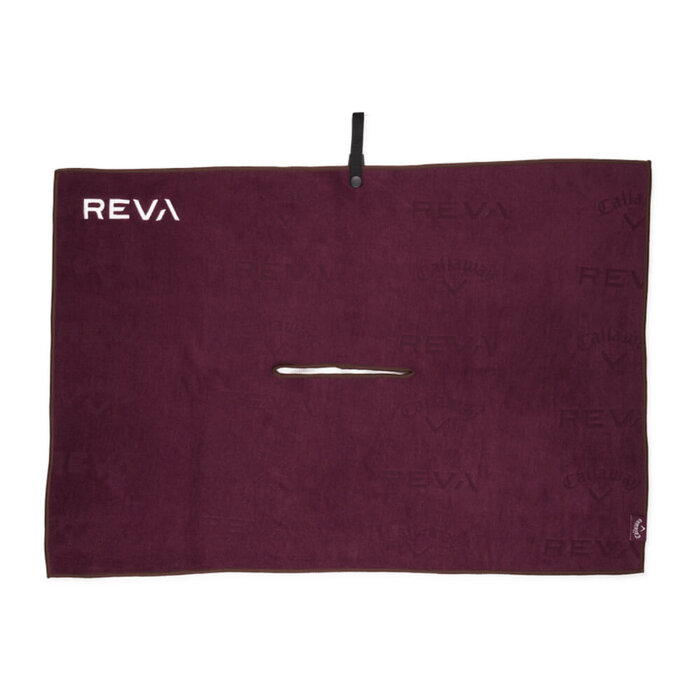 Callaway Callaway Microfiber Outperform Reva Eggplant Golfhanddoek - Paars
