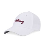 Callaway Stitch Magnet Ladies Golf Cap 2025 - White Red Plum