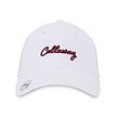 Callaway Callaway Stitch Magnet Ladies Golf Cap 2025 - White Red Plum