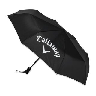 Callaway Parapluie de golf Callaway Collapsible 43 pouces à auvent simple - Noir