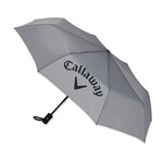 Callaway Collapsible 43 Inch Single Canopy Paraplu de golf - Gris Noir