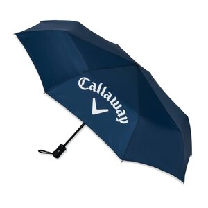 Callaway Callaway Collapsible 43 Inch Single Canopy Golf Umbrella - Navy White Callaway Callaway Collapsible 43 Inch Single Canopy Golf Umbrella - Navy White