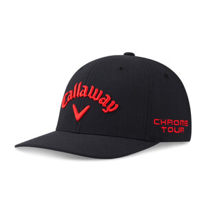 Callaway Callaway Tour Authentic Performance Pro Golf Cap 2025 - Black Red Callaway Callaway Tour Authentic Performance Pro Golf Cap 2025 - Black Red
