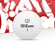 Wilson Wilson Triad Golfballen 2025 - Wit -12 Stuks