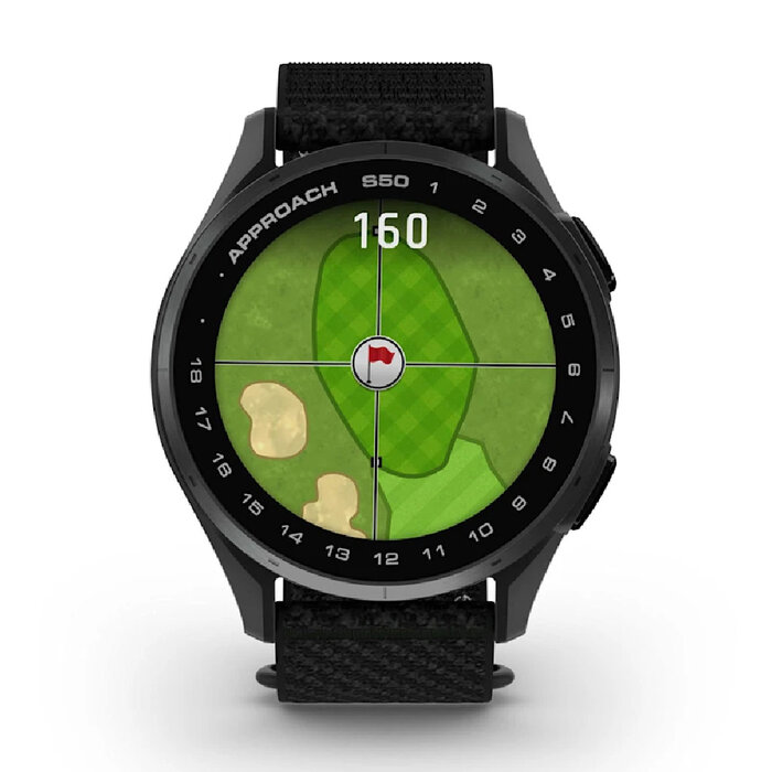 Garmin Garmin Approach S50 Premium GPS Golfuhr 2025 - Schwarz