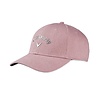 Callaway Liquid Metal Ladies Golf Cap - Mauve Silver