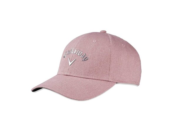 Callaway Callaway Liquid Metal Ladies Golf Cap - Mauve Silver