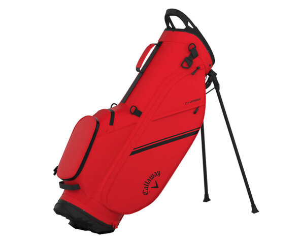 Callaway Callaway Chase 4 Standbag 2025 - Rot Schwarz