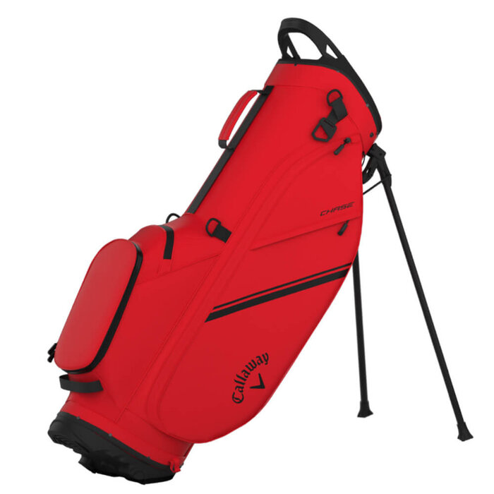 Callaway Callaway Chase 4 Standbag 2025 - Rot Schwarz
