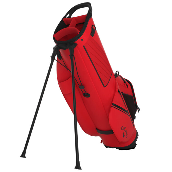 Callaway Callaway Chase 4 Standbag 2025 - Rot Schwarz