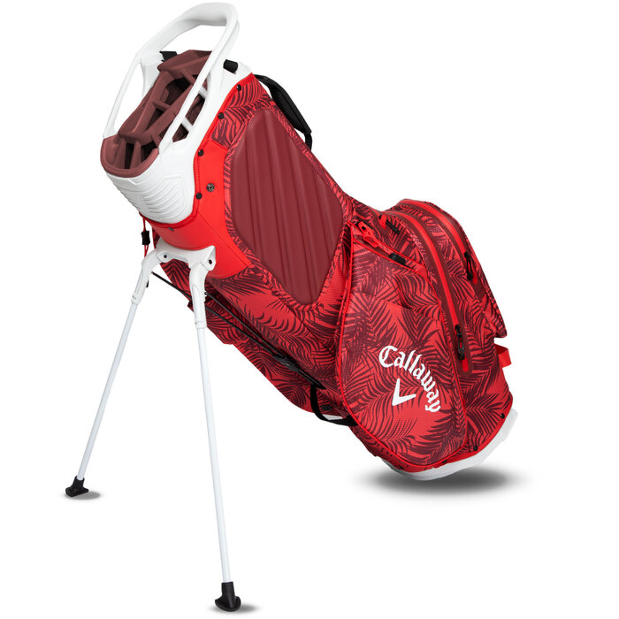 Callaway Callaway Fairway 14 HD Waterproof Standbag 2025 - Rood Wit