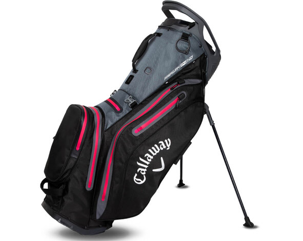 Callaway Callaway Fairway 14 HD Waterproof Standbag 2025 - Zwart Grijs Roze