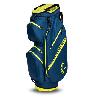 Callaway Callaway Chase 14 Dry Waterproof Cart Bag 2025 - Navy Fluo Yellow