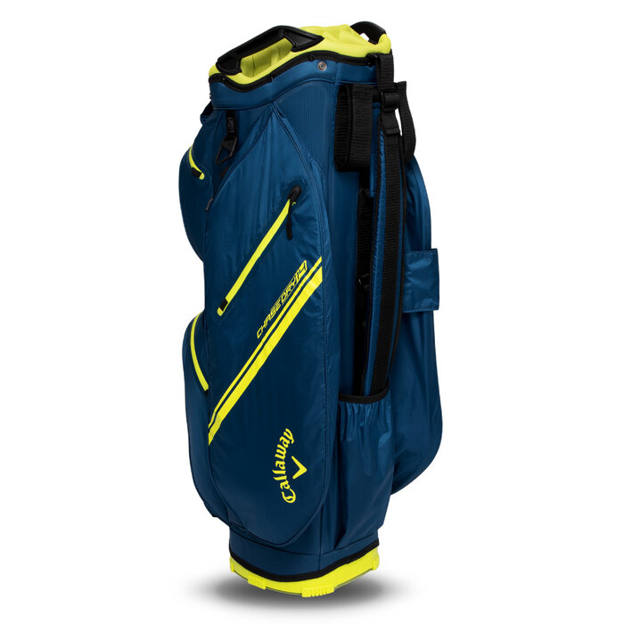 Callaway Callaway Chase 14 Dry Waterproof Cartbag 2025 - Blauw Geel