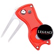 Legend Stiletto Pitchfork Met Marker - Rood