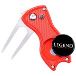 Legend Stiletto Pitchfork Met Marker - Rood
