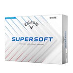 Callaway SuperSoft 2025 Golfbälle - Weiß - 12 Stück