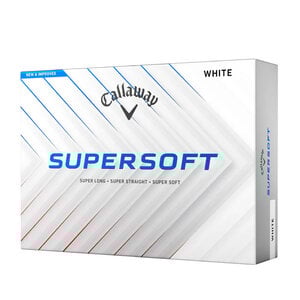 Callaway Callaway SuperSoft 2025 Golf Balls - White - 12-Pack Callaway Callaway SuperSoft 2025 Golf Balls - White - 12-Pack