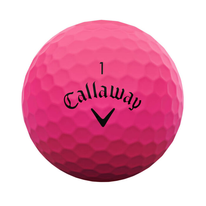 Callaway Callaway SuperSoft 2025 Golf Balls - Pink - 12-Pack