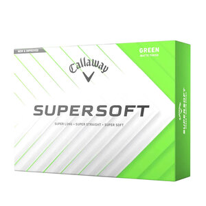 Callaway Callaway SuperSoft 2025 Golfballen - Groen - 12 Stuks Callaway Callaway SuperSoft 2025 Golfballen - Groen - 12 Stuks