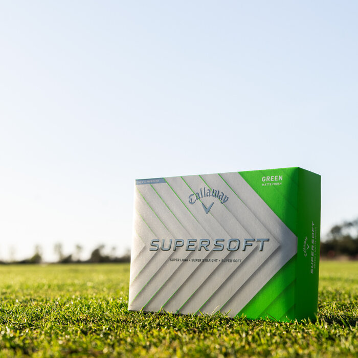 Callaway Callaway SuperSoft 2025 Golf Balls - Green - 12-Pack