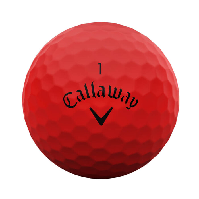 Callaway Callaway SuperSoft 2025 Golfballen - Rood - 12 Stuks
