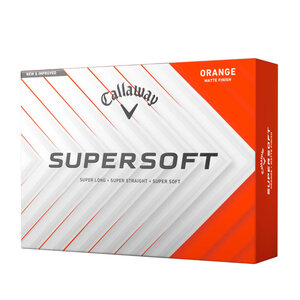 Callaway Callaway SuperSoft 2025 Golf Balls - Orange - 12-Pack Callaway Callaway SuperSoft 2025 Golf Balls - Orange - 12-Pack